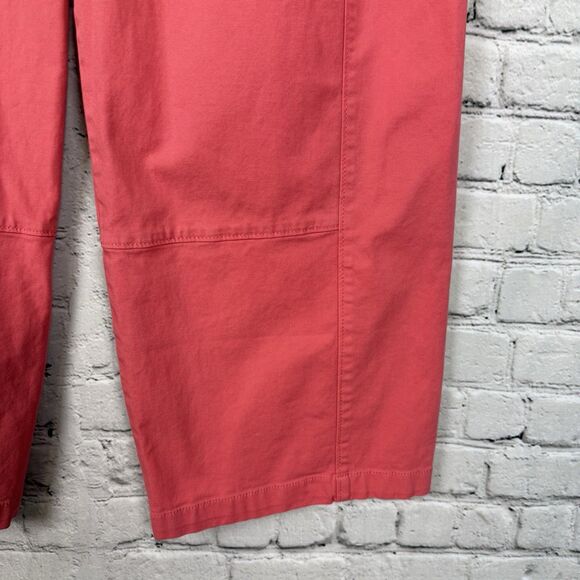 Anthropologie PILCRO The Izzie Relaxed Pull-On Barrel Leg Pants Womens XS Tall - Picture 4 of 11